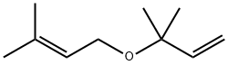 3-methyl-3-[(3-methyl-2-butenyl)oxy]but-1-ene Structure