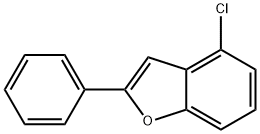 4-CHLORO-2-PHENYLBENZOFURAN 구조식 이미지