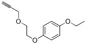 Benzene, 1-ethoxy-4-[2-(2-propynyloxy)ethoxy]- (9CI) Structure