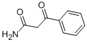 3-oxo-3-phenyl-propanamide 구조식 이미지