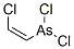 cis-2-Chlorovinyldichloroarsine Structure