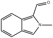 2H-이소인돌-1-카르복스알데히드,2-메틸-(9CI) 구조식 이미지