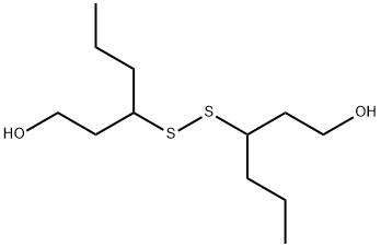 3,3'-Dithiobis(1-hexanol) Structure