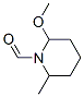 1-Piperidinecarboxaldehyde, 2-methoxy-6-methyl- (9CI) Structure