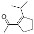 Ethanone, 1-[2-(1-methylethyl)-1-cyclopenten-1-yl]- (9CI) 구조식 이미지