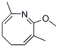 Azocine, 5,6-dihydro-2-methoxy-3,8-dimethyl- (9CI) Structure