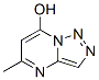 [1,2,3]Triazolo[1,5-a]pyrimidin-7-ol, 5-methyl- (9CI) 구조식 이미지