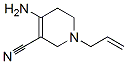 3-Pyridinecarbonitrile,  4-amino-1,2,5,6-tetrahydro-1-(2-propenyl)-  (9CI) Structure