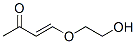 3-Buten-2-one, 4-(2-hydroxyethoxy)-, (3E)- (9CI) Structure