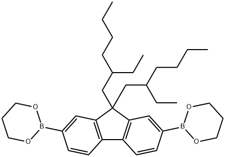 9 9-DI(2'-ETHYLHEXYL)FLUORENE-2 7-BIS(T& 구조식 이미지