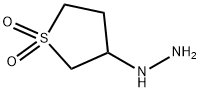 (1,1-DIOXIDOTETRAHYDROTHIEN-3-YL)HYDRAZINE Structure