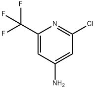 4-Amino-2-chloro-6-(trifluoromethyl)pyridine Structure