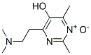 5-Pyrimidinol, 4-[2-(dimethylamino)ethyl]-2,6-dimethyl-, 1-oxide (9CI) Structure