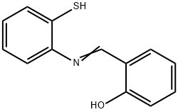 살리실리덴아미노-2-티오페놀 구조식 이미지