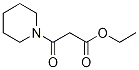 ethyl 3-oxo-3-(piperidin-1-yl)propanoate Structure