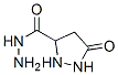 3-Pyrazolidinecarboxylicacid,5-oxo-,hydrazide(9CI) Structure