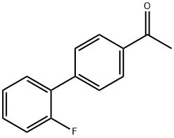 1-[2'-fluoro(1,1'-biphenyl)-4-yl]ethan-1-one  Structure