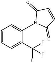 1-(2-트리플루오로메틸-페닐)-피롤-2,5-디온 구조식 이미지