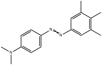 N,N-Dimethyl-4-[(3,4,5-trimethylphenyl)azo]benzenamine Structure