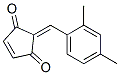 4-Cyclopentene-1,3-dione, 2-[(2,4-dimethylphenyl)methylene]- (9CI) Structure