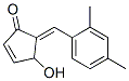 2-Cyclopenten-1-one, 5-[(2,4-dimethylphenyl)methylene]-4-hydroxy- (9CI) Structure