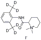 2-[[(2,6-Di(Methyl-d3)phenyl)aMino]carbonyl]-1,1-diMethyl-piperidiniuM Iodide Structure