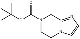 tert-butyl 5,6-dihydroimidazo[1,2-a]pyrazine-7(8H)-carboxylate
 구조식 이미지