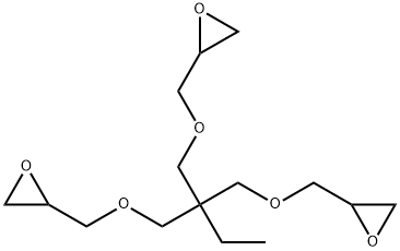 1-(2,3-에폭시프로폭시)-2,2-비스[(2,3-에폭시프로폭시)메틸]부탄 구조식 이미지