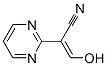 2-Pyrimidineacetonitrile, alpha-(hydroxymethylene)- (9CI) Structure