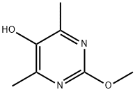 2-METHOXY-4,6-DIMETHYLPYRIMIDIN-5-OL Structure