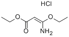 ETHYL 3-AMINO-3-ETHOXYACRYLATE HYDROCHLORIDE Structure
