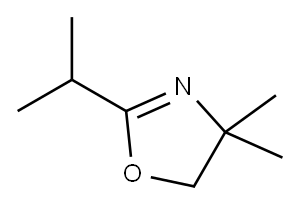 2-ISOPROPYL-4,4-DIMETHYL-4,5-DIHYDRO-1,3-OXAZOLE Structure