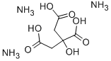 Ammonium citrate tribasic Structure