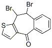 9,10-DIBROMO-9,10-DIHYDRO-4H-BENZO(4,5)CYCLOHEPTA(1,2-B)THIOPHENE-4-ONE Structure