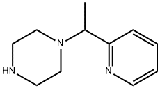 피페라진,1-[1-(2-피리디닐)에틸]-(9CI) 구조식 이미지