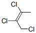 (Z)-1,2,3-Trichloro-2-butene Structure