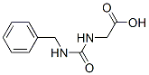 {[(BENZYLAMINO)CARBONYL]아미노}아세트산 구조식 이미지