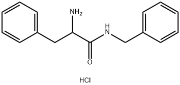 2-Amino-N-benzyl-3-phenylpropanamide hydrochloride 구조식 이미지
