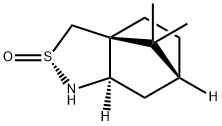 3H-3a,6-Methano-2,1-benzisothiazole,hexahydro-8,8-dimethyl-,2-oxide,(2R,3aS,6R,7aR)-(9CI) 구조식 이미지