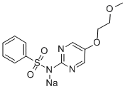 glymidine sodium Structure
