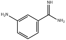 3-AMINOBENZAMIDINE Structure