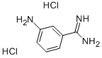 m-aminobenzamidine hydrochloride Structure