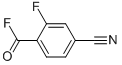 Benzoyl fluoride, 4-cyano-2-fluoro- (9CI) Structure