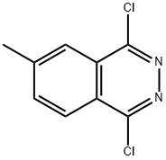 1,4-DICHLORO-6-METHYLPHTHALAZINE Structure