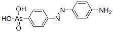 4-(4-AMINOPHENYLAZO)PHENYLARSONIC ACID Structure