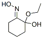 Cyclohexanone, 2-ethoxy-2-hydroxy-, oxime (9CI) Structure