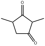 2,4-Dimethylcyclopentane-1,3-dione Structure