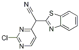 2-(benzo[d]thiazol-2-yl)-2-(2-chloropyriMidin-4-yl)acetonitrile Structure