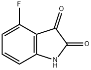 4-Fluoroindoline-2,3-dione Structure