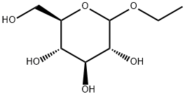 ethyl D-glucopyranoside 구조식 이미지